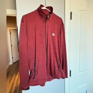 YoungLA lightweight athletic Jacket: Red - Men’s Size Large